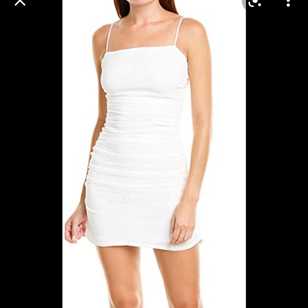We wore what white mini dress
